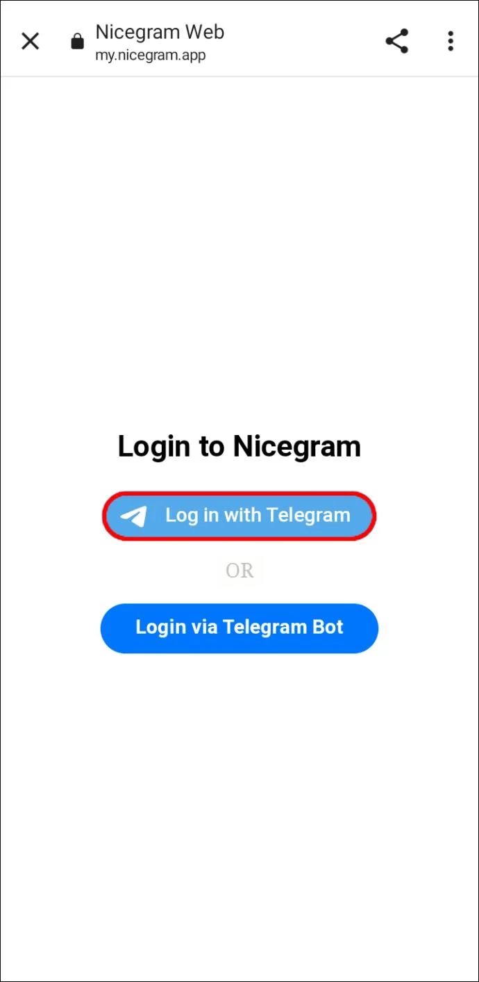 La correzione di questo canale non può essere visualizzata in Telegram