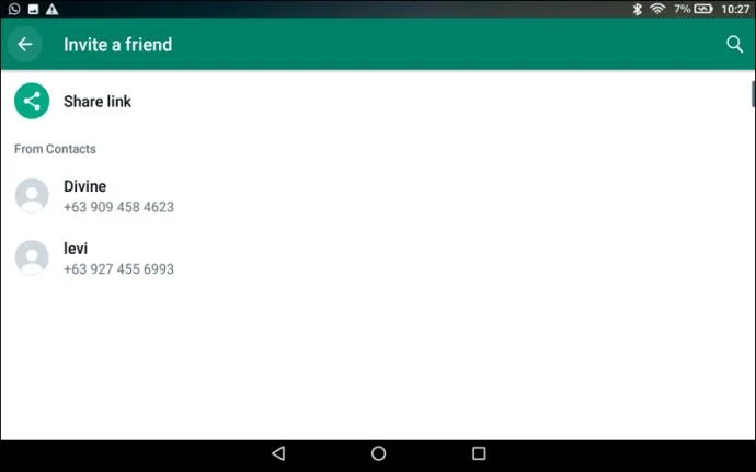 Come usare WhatsApp su un tablet Fire