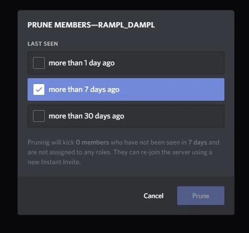 Discordはユーザーをキックまたはブートしたときにユーザーに通知しますか?