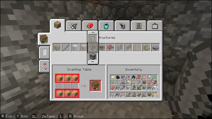 چگونه در Minecraft یک قفسه کتاب بسازیم