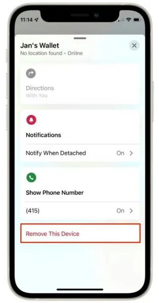 چگونه یک دستگاه را از Find My حذف کنیم