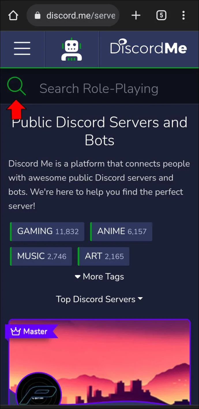 چگونه سرورهای Discord را در رایانه شخصی یا دستگاه تلفن همراه پیدا کنیم