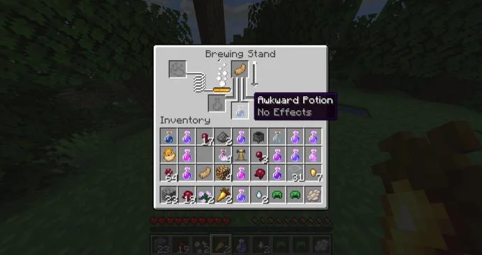 چگونه در Minecraft معجون درست کنیم