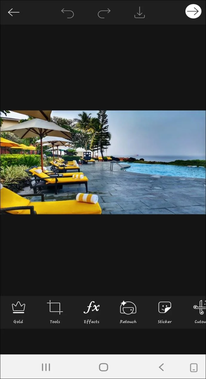 Choix d'image sur Android