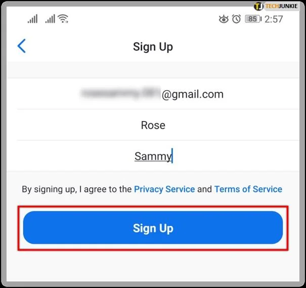 نحوه ایجاد اکانت زوم