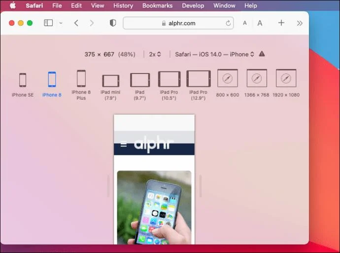 Cómo ver la versión móvil de un sitio web en una PC Cómo ver la versión móvil de un sitio web en una PC