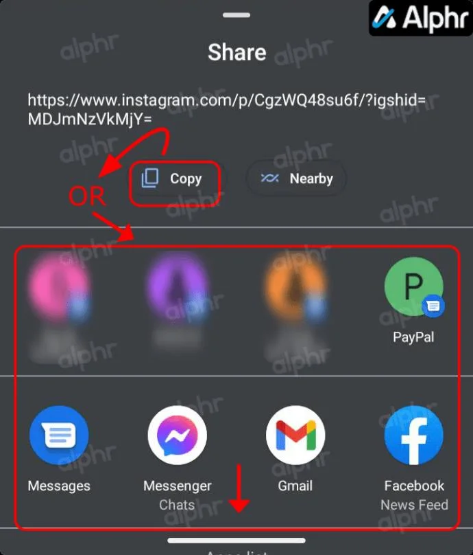 Como encontrar o perfil de uma conta do Instagram ou o URL da postagem