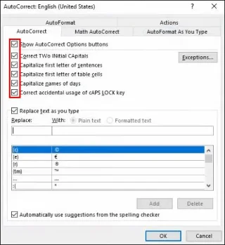 Jak wyłączyć autokorektę w programie Microsoft Word