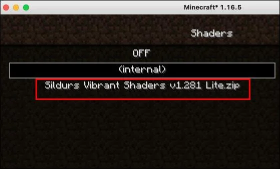 نحوه نصب Shader در Minecraft Forge