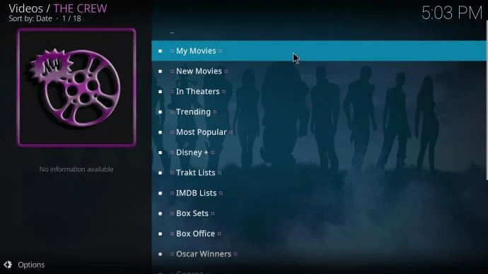 Kodi: Cómo instalar el complemento The Crew