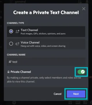 چگونه کانال ها را در Discord پنهان کنیم