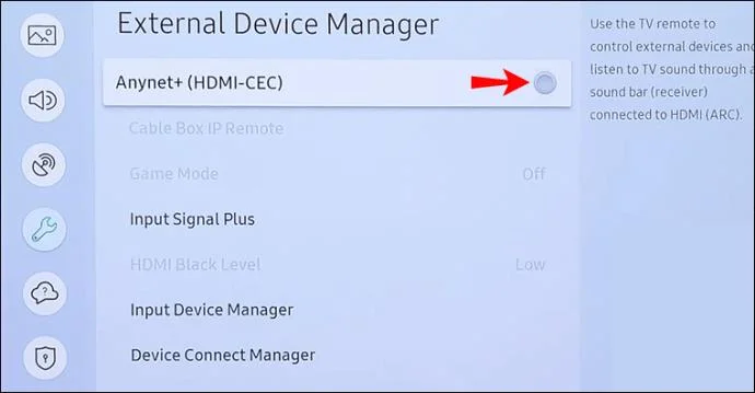 Anynet+ چیست و چگونه آن را خاموش کنیم