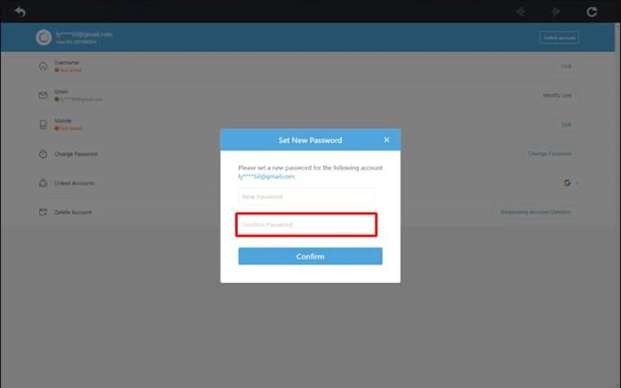 نحوه تغییر آدرس ایمیل و رمز عبور Genshin Impact