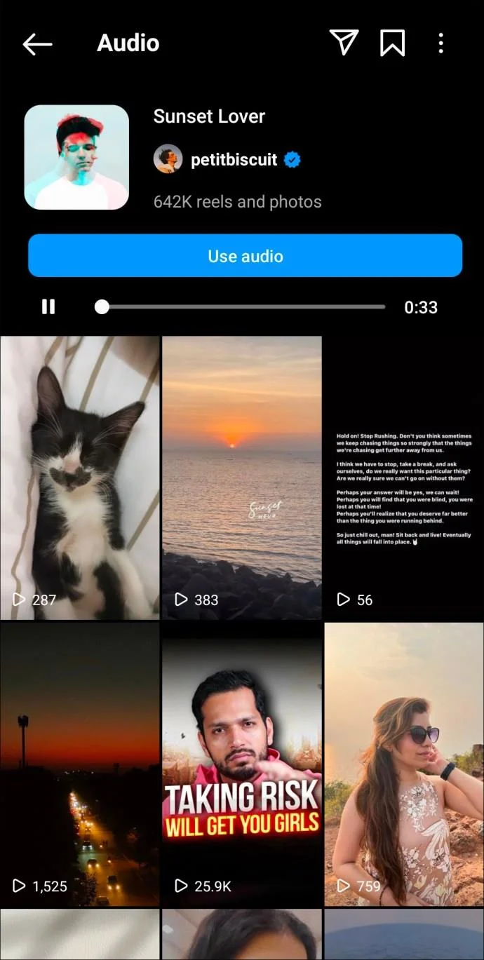 De beste Instagram Reels-nummers