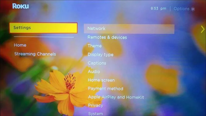 Come cambiare la tua posizione su un dispositivo Roku