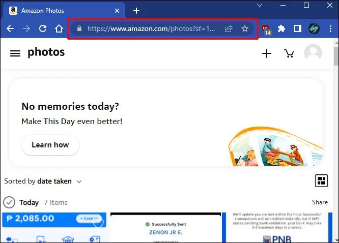 Cara Mengosongkan Sampah Di Foto Amazon