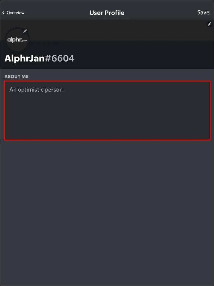 Cara Menambahkan Bagian Tentang Saya Di Discord