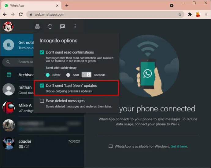 چگونه وضعیت آنلاین خود را در واتس اپ مخفی کنیم