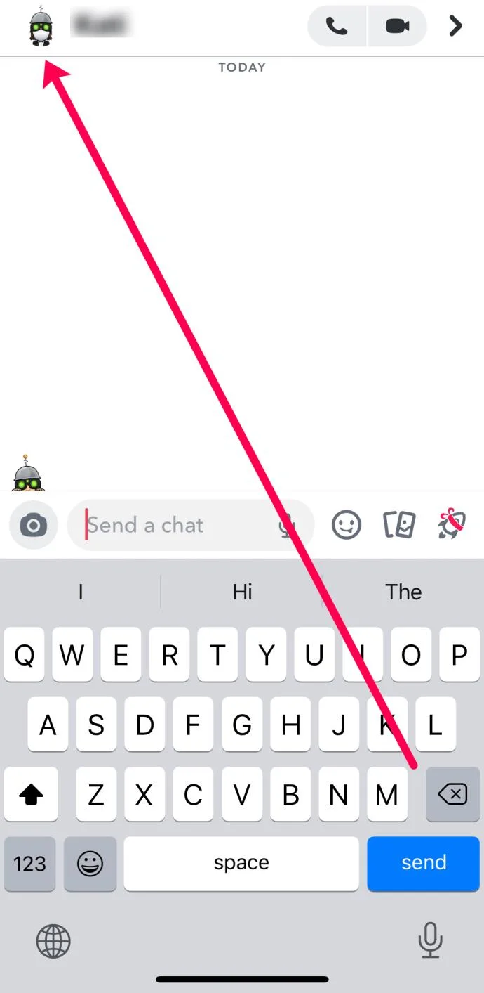 Jak wyłączyć powiadomienia o pisaniu na Snapchacie