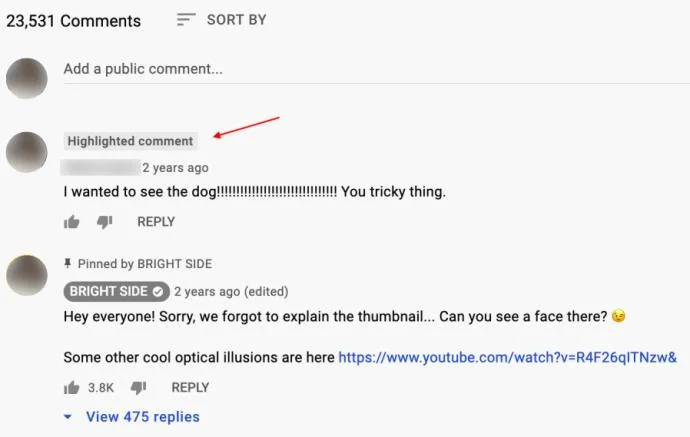Come visualizzare la cronologia dei commenti di YouTube