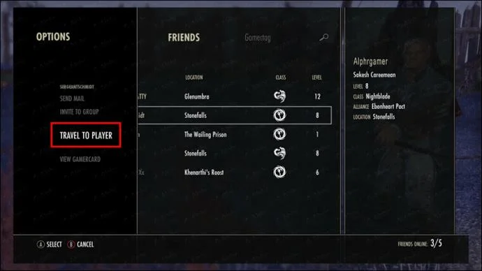 نحوه بازی آنلاین Elder Scrolls با دوستان