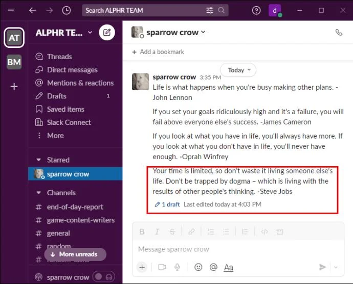 چگونه به یک پیام خاص در Slack پاسخ دهیم چگونه به یک پیام خاص در Slack پاسخ دهیم
