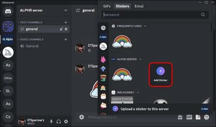 نحوه ساخت استیکر در Discord