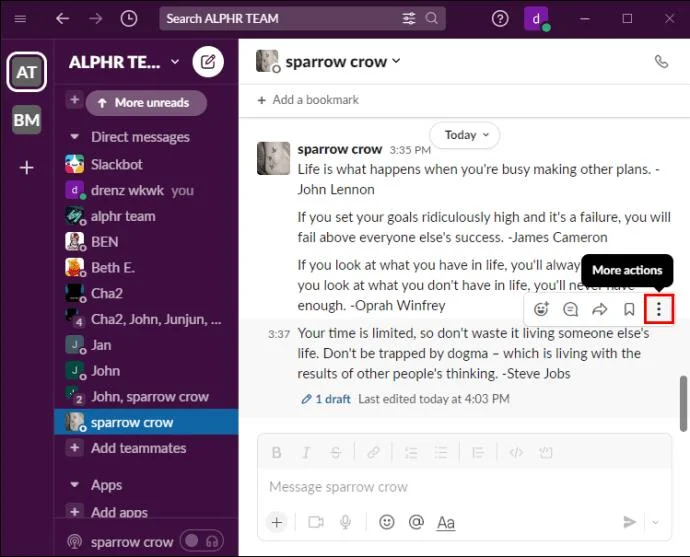 چگونه به یک پیام خاص در Slack پاسخ دهیم چگونه به یک پیام خاص در Slack پاسخ دهیم