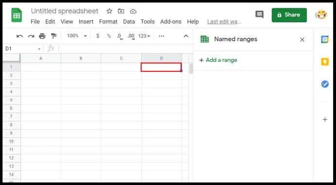 Jak obliczyć zakres w Arkuszach Google