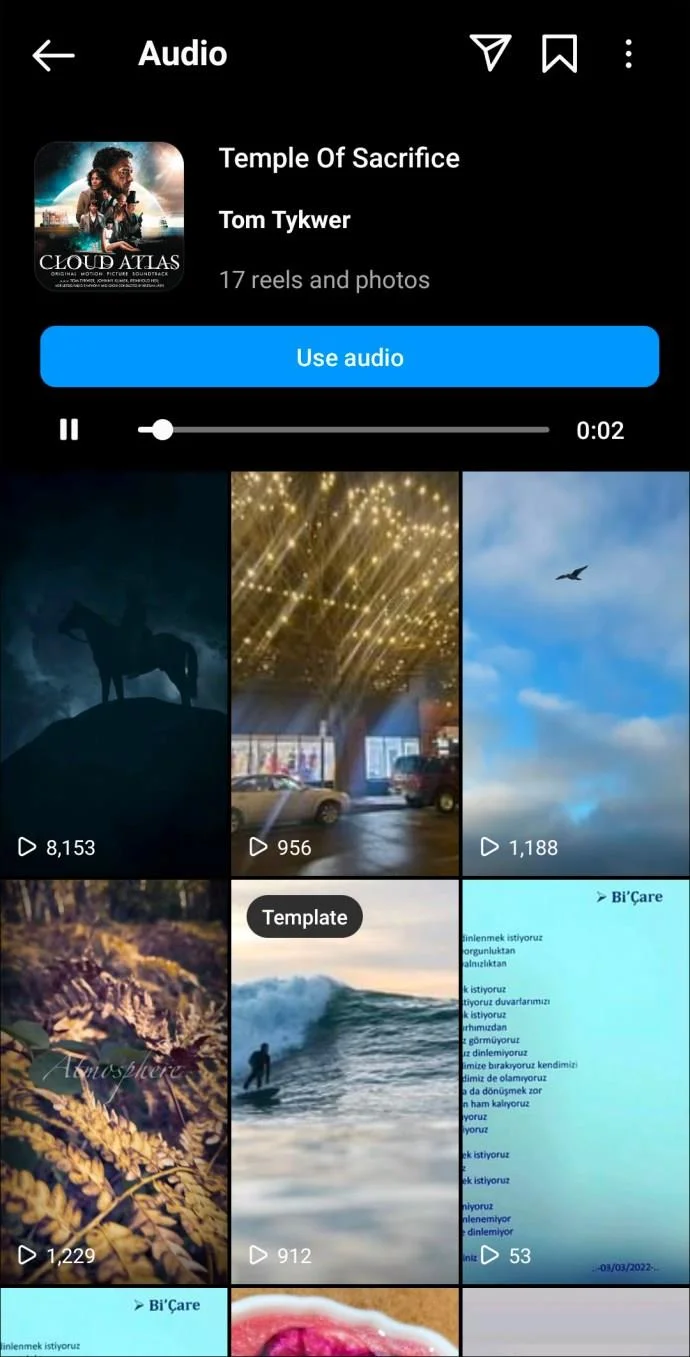 De beste Instagram Reels-nummers