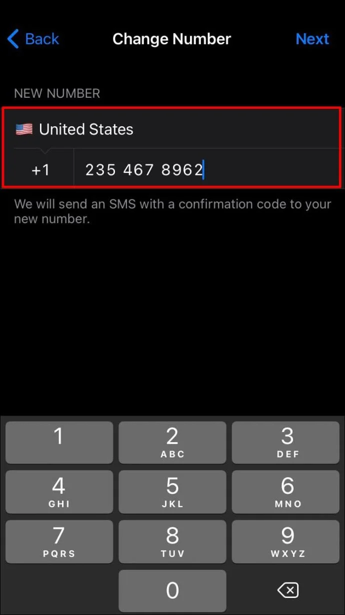 टेलीग्राम में अपना नंबर कैसे बदलें