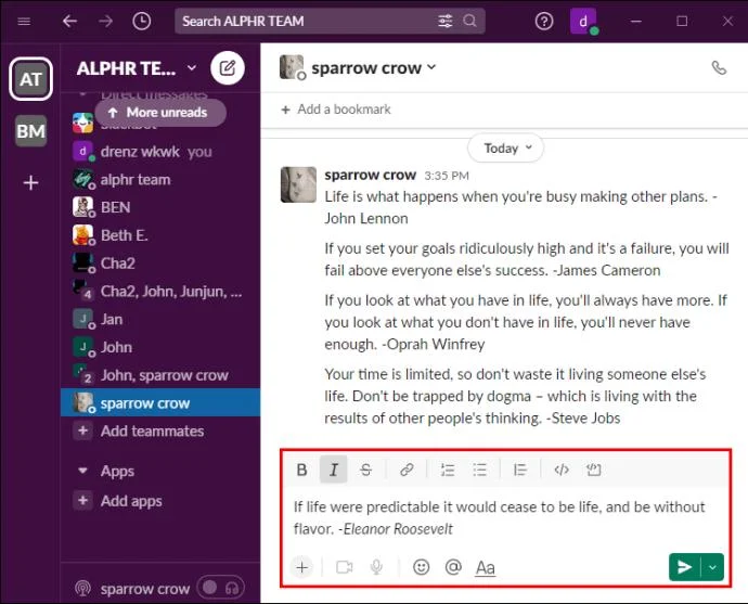 چگونه به یک پیام خاص در Slack پاسخ دهیم چگونه به یک پیام خاص در Slack پاسخ دهیم