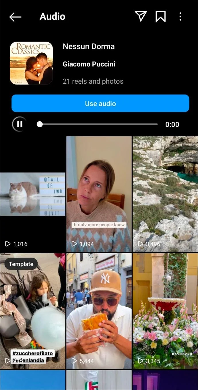 De beste Instagram Reels-nummers