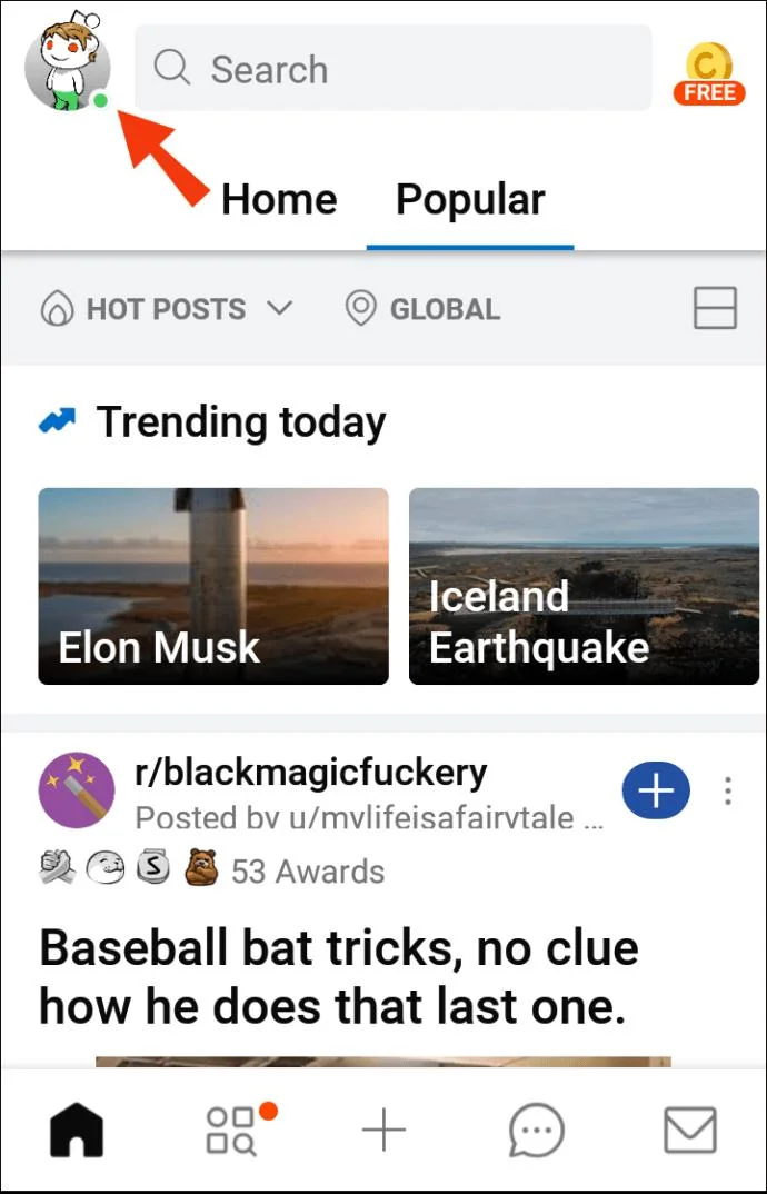 نحوه تغییر نام کاربری در Reddit