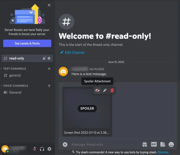 چگونه یک متن یا تصویر اسپویلر در Discord بسازیم