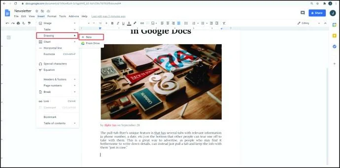 Jak zrobić ulotkę w Dokumentach Google