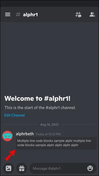 Como usar blocos de código no Discord