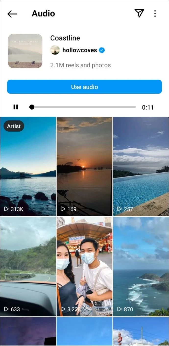 De beste Instagram Reels-nummers