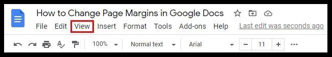 Jak zrobić krajobraz tylko jednej strony w Dokumentach Google