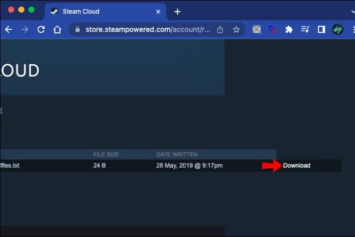 نحوه بارگیری Steam Cloud Saves