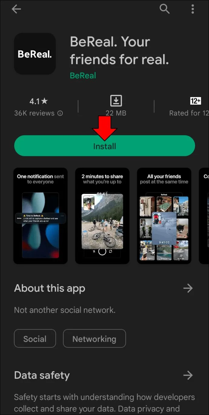 چگونه موقعیت مکانی را در BeReal روشن یا خاموش کنیم