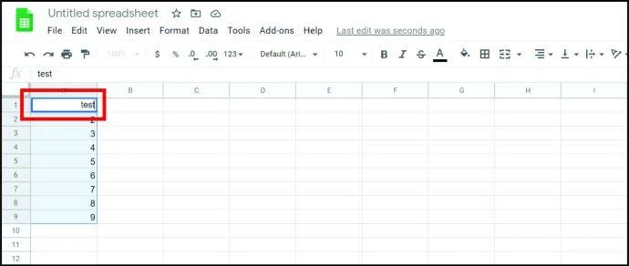 نحوه اضافه کردن نقاط گلوله در Google Sheets
