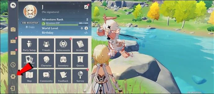 نحوه تغییر آدرس ایمیل و رمز عبور Genshin Impact