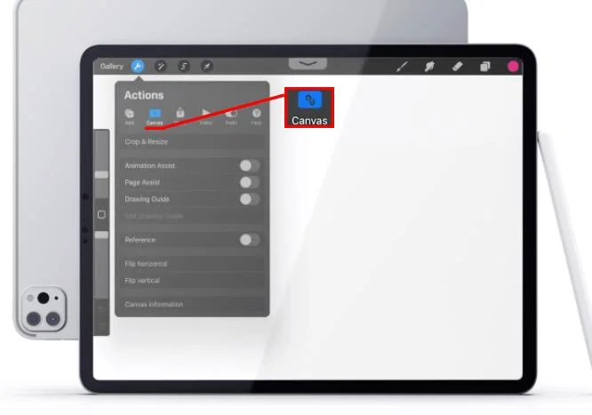 Cara Mencerminkan Objek Dalam Lukisan Dalam Procreate
