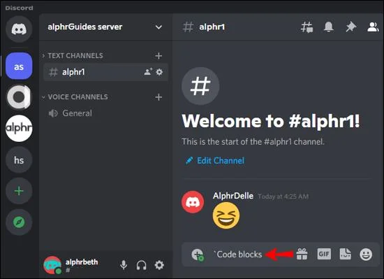 Como usar blocos de código no Discord