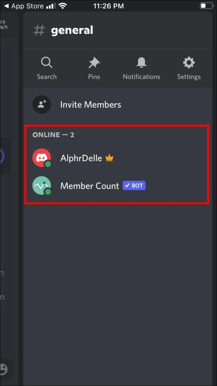 نحوه نمایش تعداد اعضا در Discord