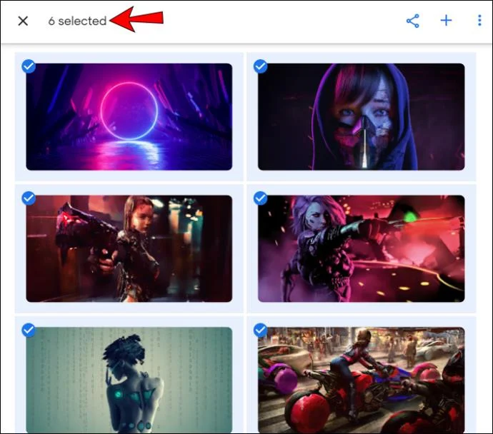 Aantal geselecteerde foto's