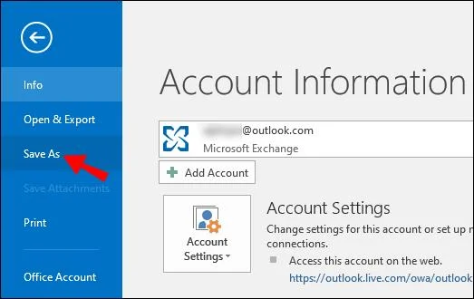 Como exportar todos os e-mails do Outlook