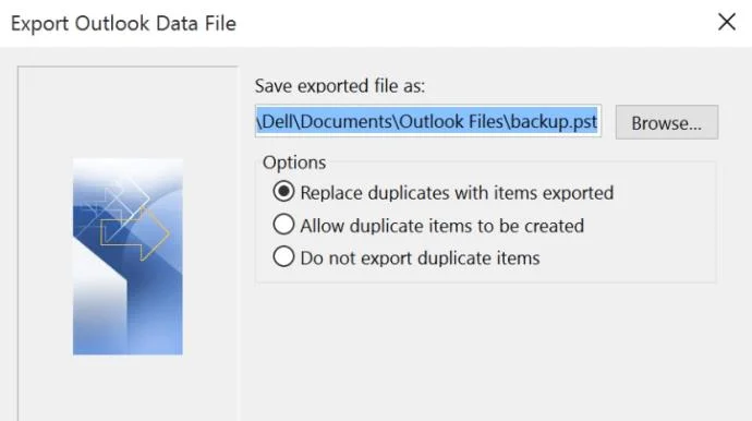 كيفية حفظ رسائل البريد الإلكتروني في Outlook على القرص الصلب الخاص بك