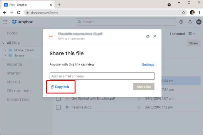 نحوه اشتراک گذاری فایل ها در Dropbox در رایانه شخصی یا تلفن هوشمند نحوه اشتراک گذاری فایل ها در Dropbox در رایانه شخصی یا تلفن هوشمند